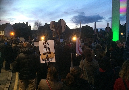 Anti-Brexit-Marsch in Canterbury